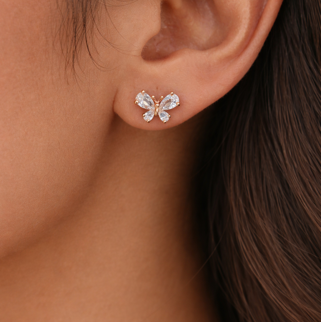 Anti Tarnish CZ Earring 127