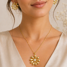 Load image into Gallery viewer, Anti Tarnish Combo Set with 1 Pair of Earring and Necklace 24