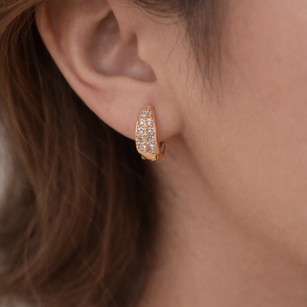 Anti Tarnish CZ Earring 156