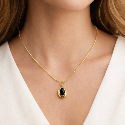 Anti Tarnish Chain Pendant 75