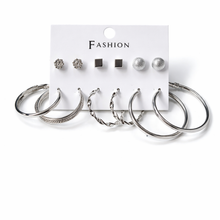 Load image into Gallery viewer, Combo of 6 pair earrings 67