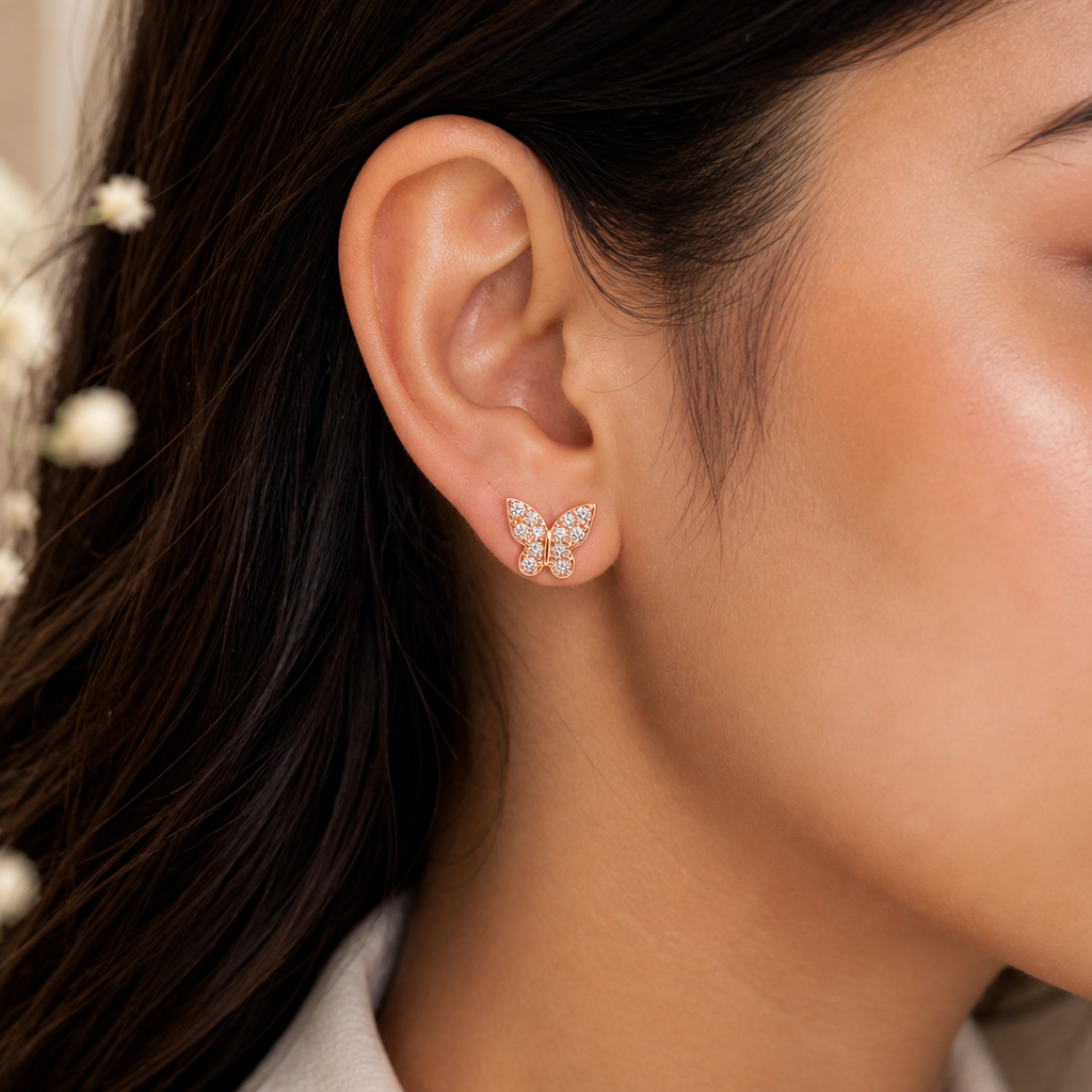 Anti Tarnish CZ Earring 94