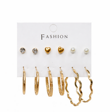 Load image into Gallery viewer, Combo of 6 pair earrings