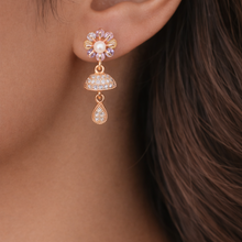 Load image into Gallery viewer, Anti Tarnish CZ Earring 115