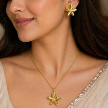 Load image into Gallery viewer, Anti Tarnish Combo Set with 1 Pair of Earring and Necklace 27