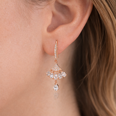 Anti Tarnish CZ Earring-58