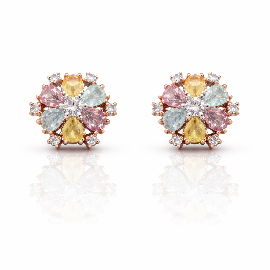 Anti Tarnish CZ Earring 12