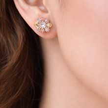 Load image into Gallery viewer, Anti Tarnish CZ Earring 107