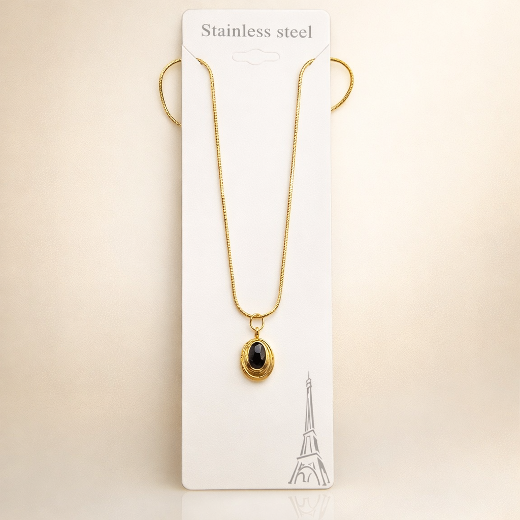Anti Tarnish Chain Pendant 75