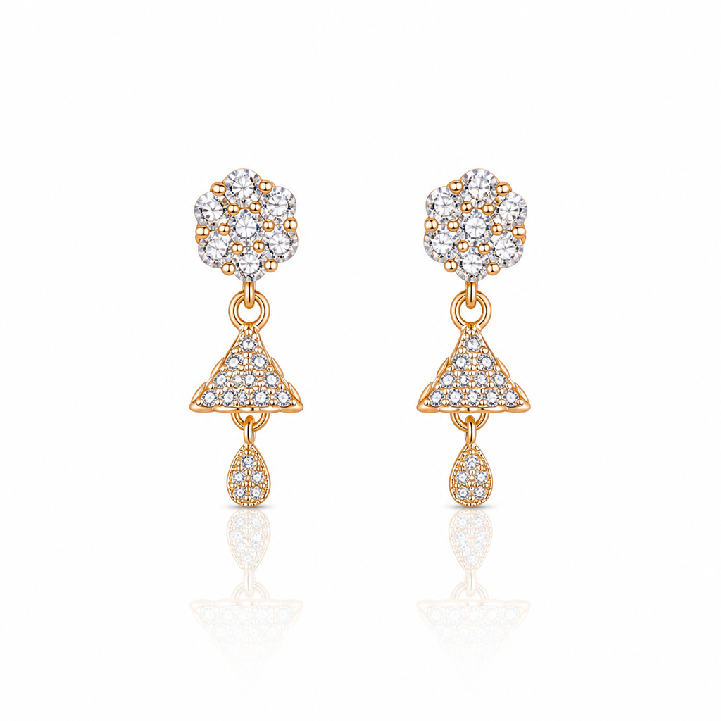Anti Tarnish CZ Earring