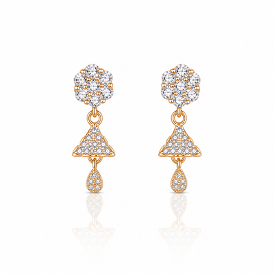 Anti Tarnish CZ Earring