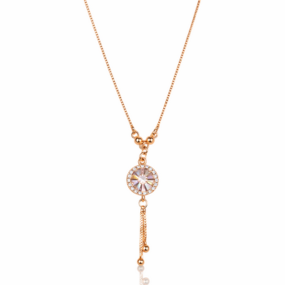 Anti Tarnish CZ Necklace(with box) 20