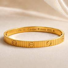 Load image into Gallery viewer, Anti Tarnish Baby Size Golden Cartier Bracelet