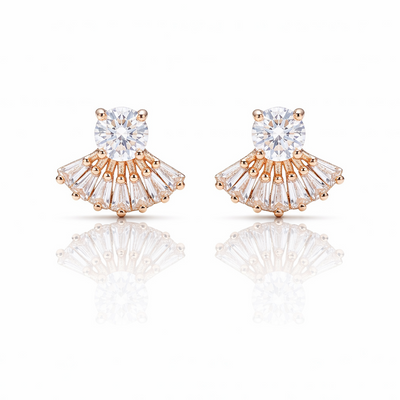 Anti Tarnish CZ Earring 10