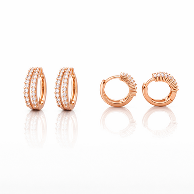 Anti Tarnish CZ Earring-43