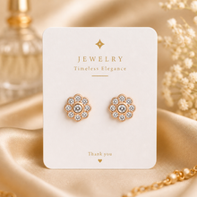 Load image into Gallery viewer, Anti Tarnish CZ Earring