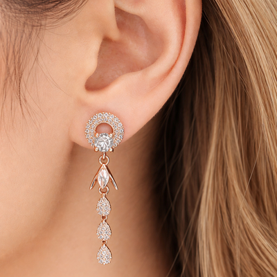 Anti Tarnish CZ Earring 32