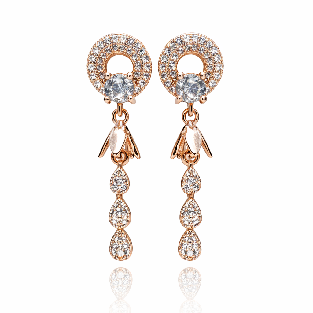 Anti Tarnish CZ Earring 32