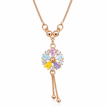 Load image into Gallery viewer, Anti Tarnish CZ Necklace(with box) 25