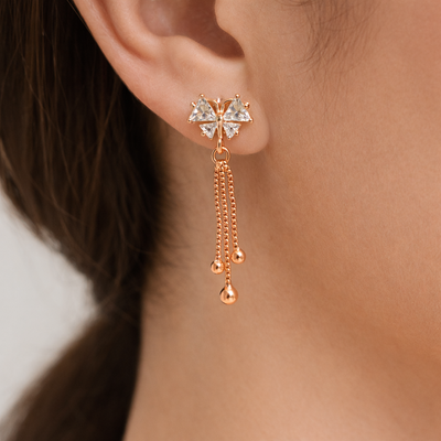 Anti Tarnish CZ Earring 77