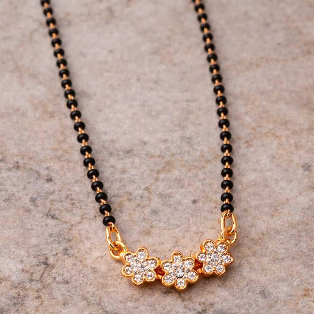 CZ mangalsutra - 11