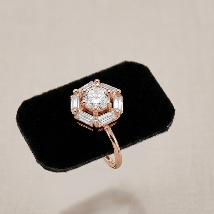 Anti Tarnish CZ nose pin