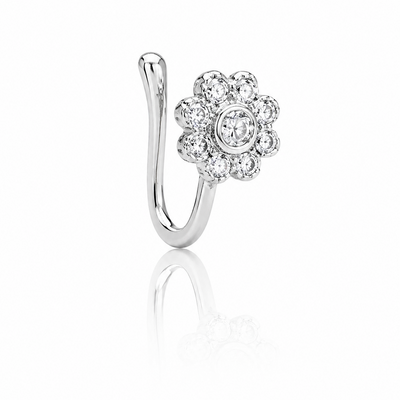 Anti Tarnish CZ nose pin