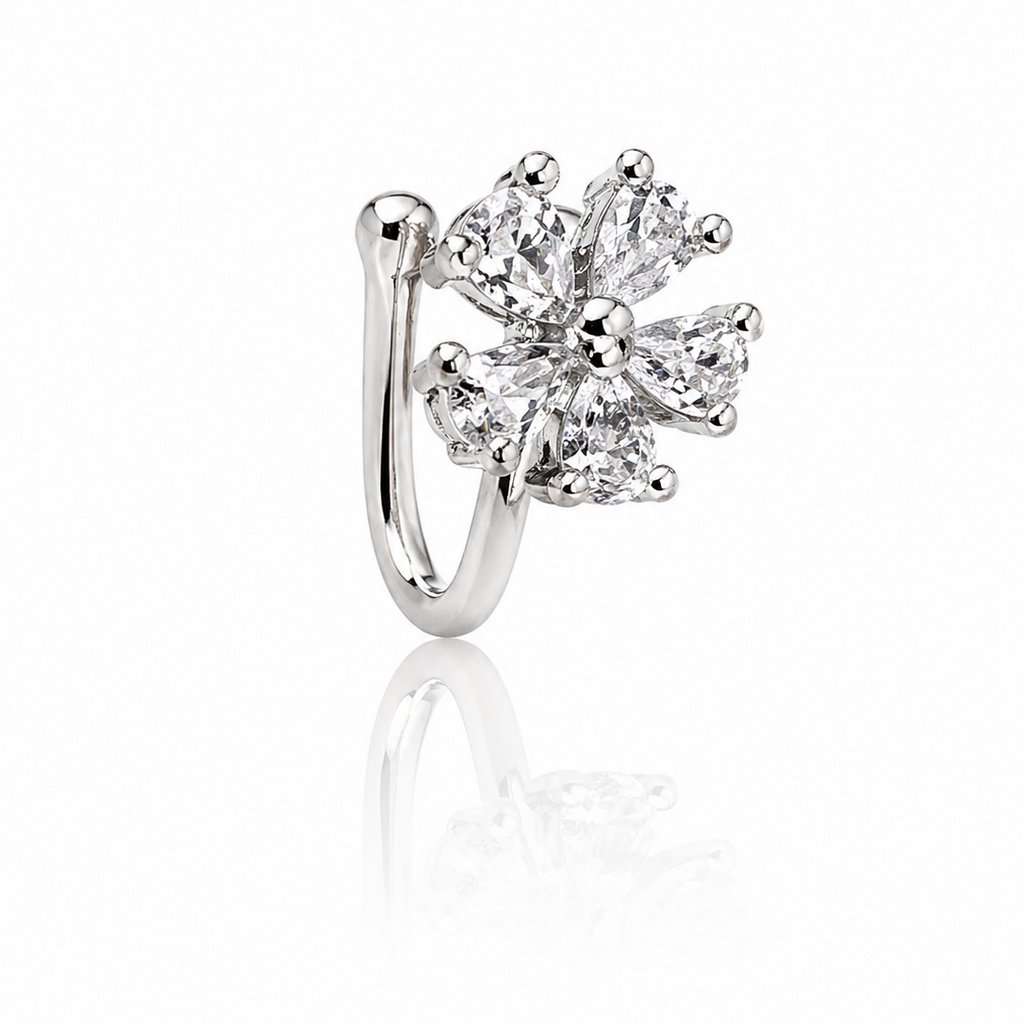 Anti Tarnish CZ nose pin
