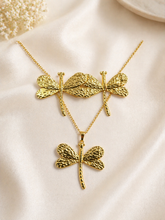 Load image into Gallery viewer, Anti Tarnish  Combo Set with 1 pair of Earring and Necklace