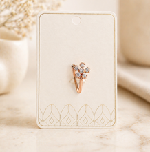 Load image into Gallery viewer, Anti Tarnish CZ nose pin