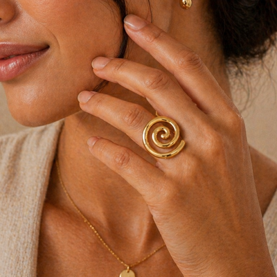 Anti Tarnish adjustable rings 67