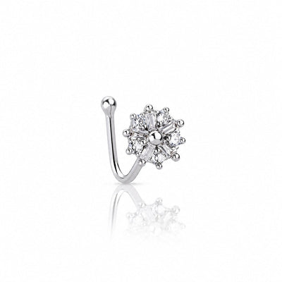 Anti Tarnish CZ nose pin