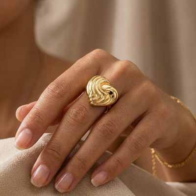 Anti Tarnish adjustable rings 106