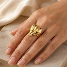 Load image into Gallery viewer, Anti Tarnish adjustable rings 63