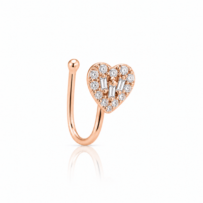 Anti Tarnish CZ nose pin