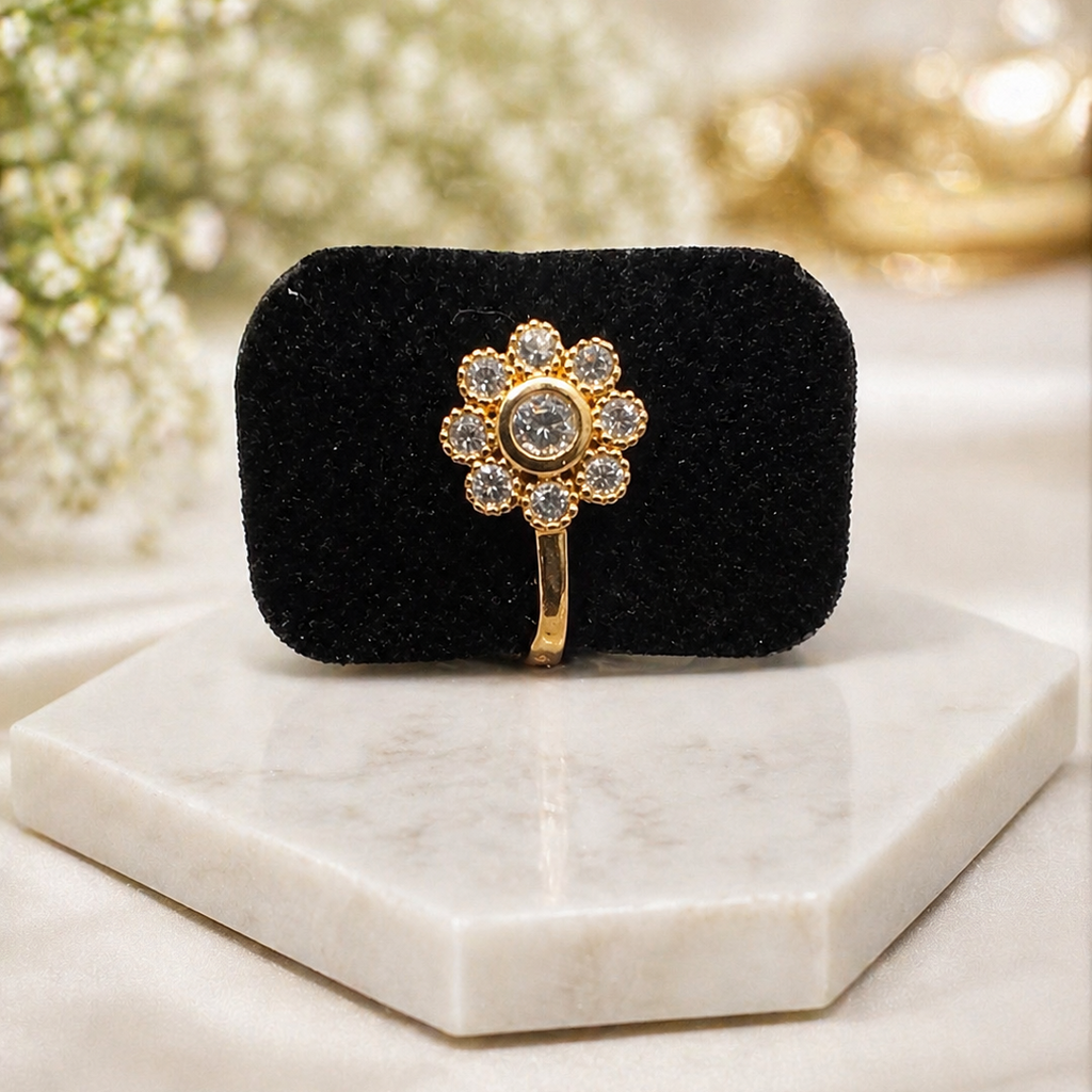 Anti Tarnish CZ nose pin