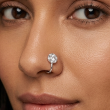 Load image into Gallery viewer, Anti Tarnish CZ nose pin