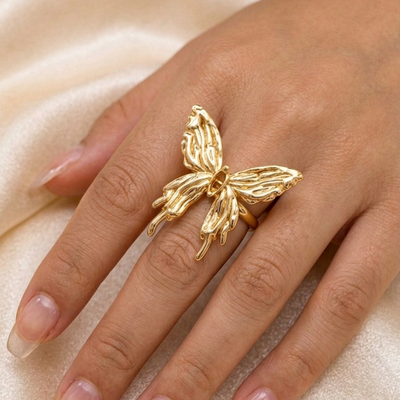 Anti Tarnish adjustable rings 72