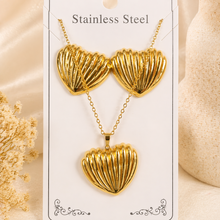 Load image into Gallery viewer, Anti Tarnish  Combo Set with 1 pair of Earring and Necklace