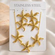 Load image into Gallery viewer, Anti Tarnish Combo Set With 1 Pair of Earring and Necklace