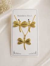 Load image into Gallery viewer, Anti Tarnish  Combo Set with 1 pair of Earring and Necklace