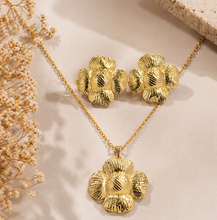 Load image into Gallery viewer, Anti Tarnish  Combo Set with 1 pair of Earring and Necklace